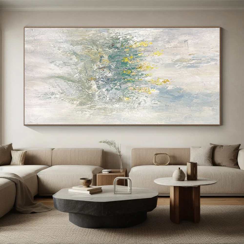 Bedroom Original Hand-painted Meadow Elegant Scale Artwork EF0WR